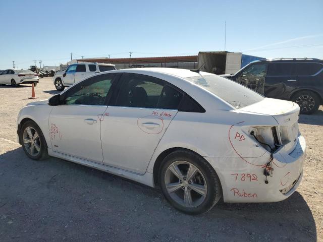 1G1PE5SB5E7443196 - 2014 CHEVROLET CRUZE LT WHITE photo 2