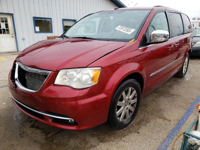 2A4RR8DG7BR704394 - 2011 CHRYSLER TOWN & COU TOURING L MAROON photo 1