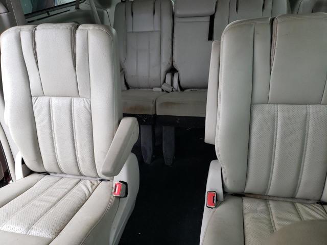 2A4RR8DG7BR704394 - 2011 CHRYSLER TOWN & COU TOURING L MAROON photo 10