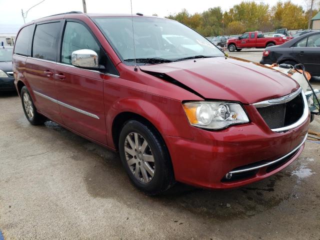 2A4RR8DG7BR704394 - 2011 CHRYSLER TOWN & COU TOURING L MAROON photo 4