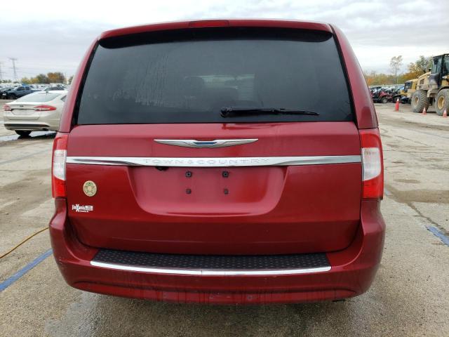 2A4RR8DG7BR704394 - 2011 CHRYSLER TOWN & COU TOURING L MAROON photo 6