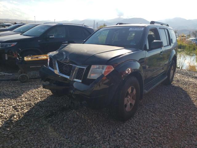 5N1AR18W45C782586 - 2005 NISSAN PATHFINDER LE 黑色 照片 1