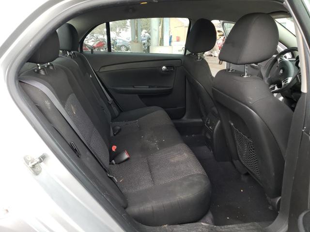 1G1ZC5E05CF183703 - 2012 CHEVROLET MALIBU 1LT SILVER photo 10