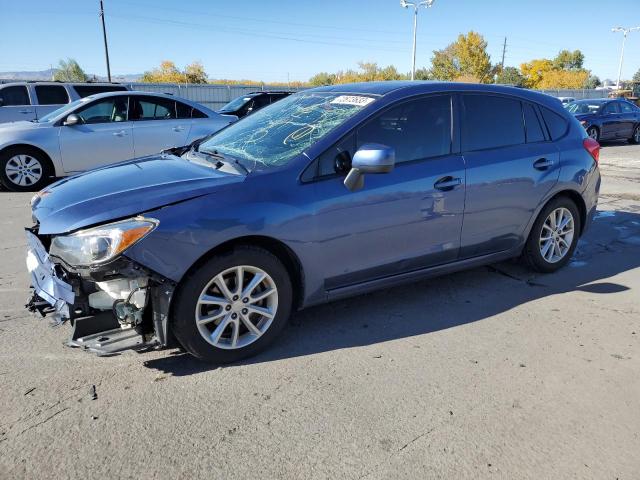 JF1GPAC69D2892684 - 2013 SUBARU IMPREZA PREMIUM BLUE photo 1