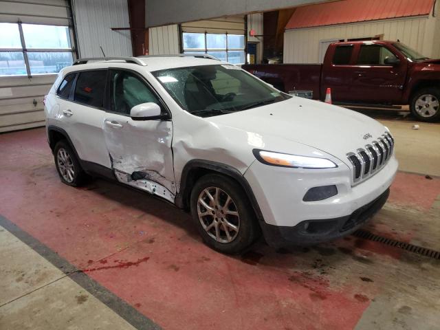 1C4PJLCB6EW272633 - 2014 JEEP CHEROKEE LATITUDE WHITE photo 4