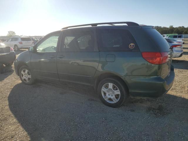 5TDZA23C45S321260 - 2005 TOYOTA SIENNA CE GREEN photo 2