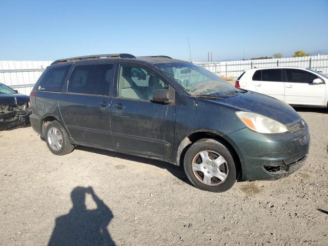 5TDZA23C45S321260 - 2005 TOYOTA SIENNA CE GREEN photo 4