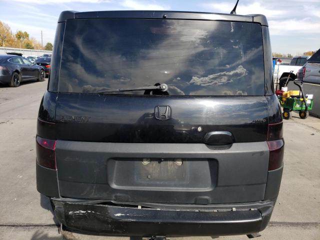 5J6YH27306L022282 - 2006 HONDA ELEMENT LX BLACK photo 6