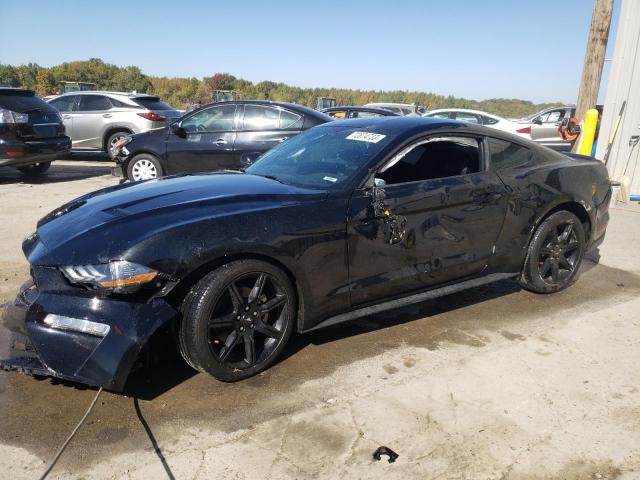 1FA6P8TH9K5105590 - 2019 FORD MUSTANG BLACK photo 1