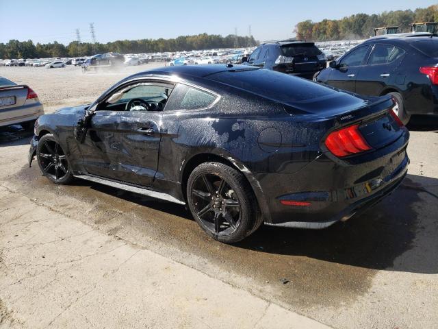 1FA6P8TH9K5105590 - 2019 FORD MUSTANG BLACK photo 2