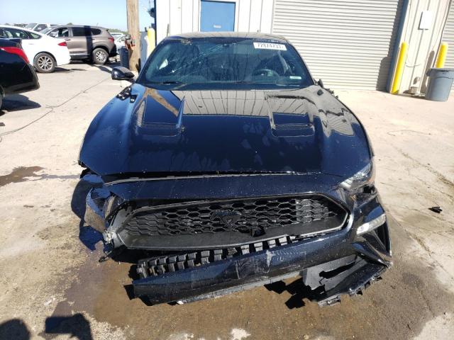 1FA6P8TH9K5105590 - 2019 FORD MUSTANG BLACK photo 5