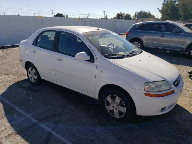 KL1TD56646B546931 - 2006 CHEVROLET AVEO BASE WHITE photo 4