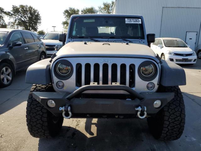 1C4BJWDG7HL753387 - 2017 JEEP WRANGLER U SPORT SILVER photo 5