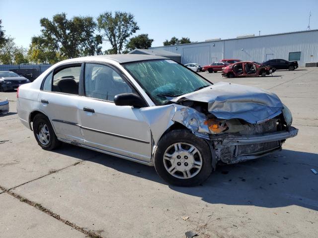 2HGES16122H555151 - 2002 HONDA CIVIC DX SILVER photo 4