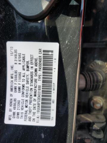 19UUA8F52EA001699 - 2014 ACURA TL TECH BLACK photo 13