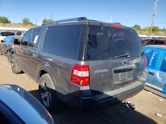 1FMJK1K55CEF29315 - 2012 FORD EXPEDITION EL LIMITED GRAY photo 2