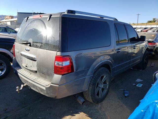 1FMJK1K55CEF29315 - 2012 FORD EXPEDITION EL LIMITED GRAY photo 3