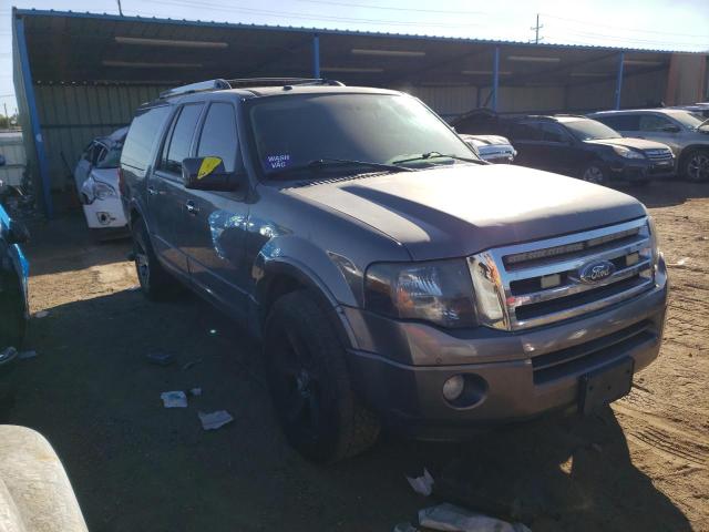 1FMJK1K55CEF29315 - 2012 FORD EXPEDITION EL LIMITED GRAY photo 4