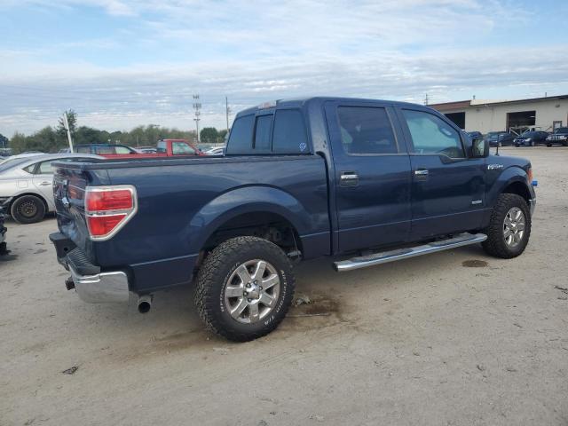 1FTFW1ET9DFA59374 - 2013 FORD F150 SUPERCREW BLUE photo 3