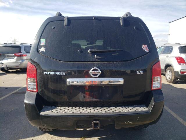 5N1BR18B88C639372 - 2008 NISSAN PATHFINDER LE BLACK photo 6
