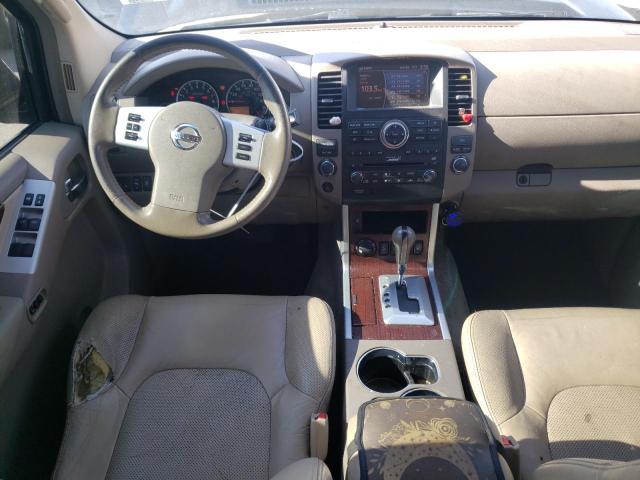 5N1BR18B88C639372 - 2008 NISSAN PATHFINDER LE BLACK photo 8