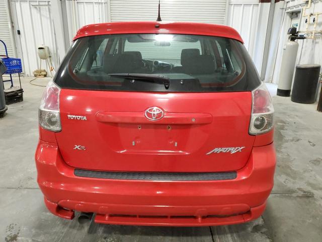 2T1KR32E96C608008 - 2006 TOYOTA COROLLA MA XR RED photo 6