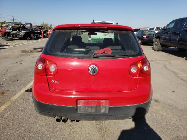 WVWFV71K77W125234 - 2007 VOLKSWAGEN NEW GTI FAHRENHEIT RED photo 6