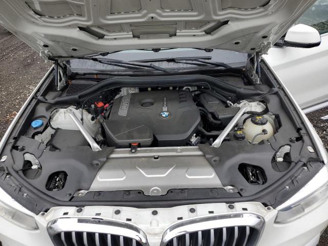 5UXTR9C51KLD92746 - 2019 BMW X3 XDRIVE30I WHITE photo 12