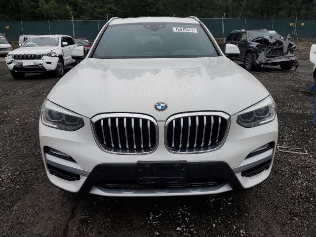 5UXTR9C51KLD92746 - 2019 BMW X3 XDRIVE30I WHITE photo 5