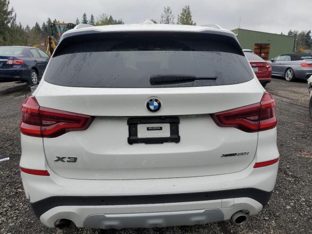 5UXTR9C51KLD92746 - 2019 BMW X3 XDRIVE30I WHITE photo 6