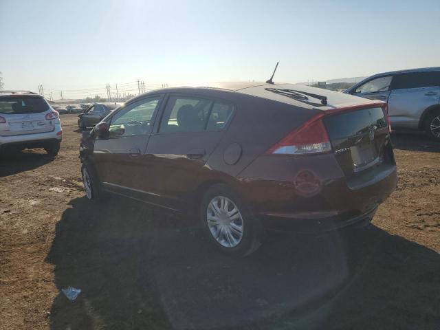 JHMZE2H5XBS011260 - 2011 HONDA INSIGHT LX BURGUNDY photo 2