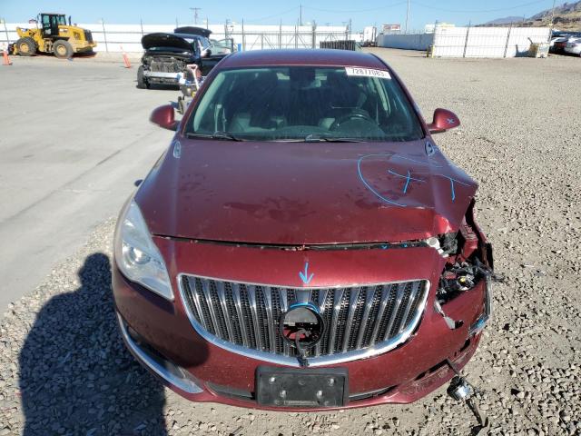 2G4GL5EX9H9103391 - 2017 BUICK REGAL SPORT TOURING MAROON photo 5