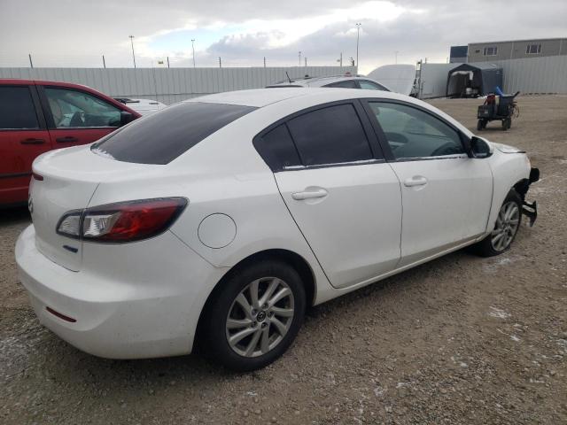 JM1BL1V75D1732961 - 2013 MAZDA 3 I WHITE photo 3