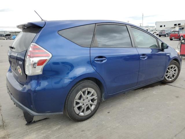 JTDZN3EU8GJ042944 - 2016 TOYOTA PRIUS V BLUE photo 3