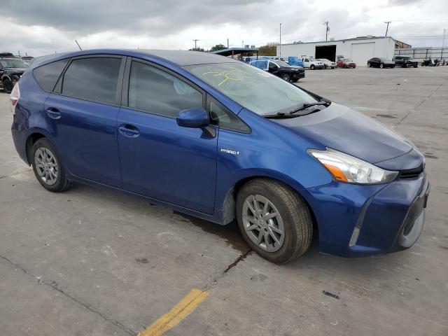 JTDZN3EU8GJ042944 - 2016 TOYOTA PRIUS V BLUE photo 4