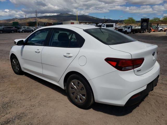 3KPA24AD5LE274720 - 2020 KIA RIO LX WHITE photo 2