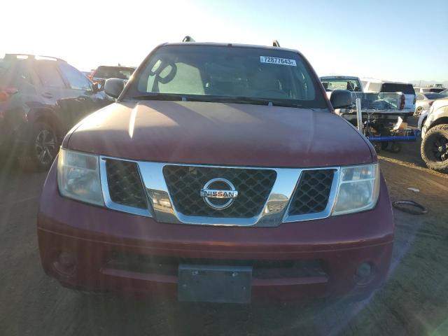 5N1AR18W55C772262 - 2005 NISSAN PATHFINDER LE 栗色 照片 5