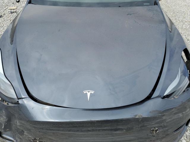 7SAYGDEF4PF829543 - 2023 TESLA MODEL Y GRAY photo 11