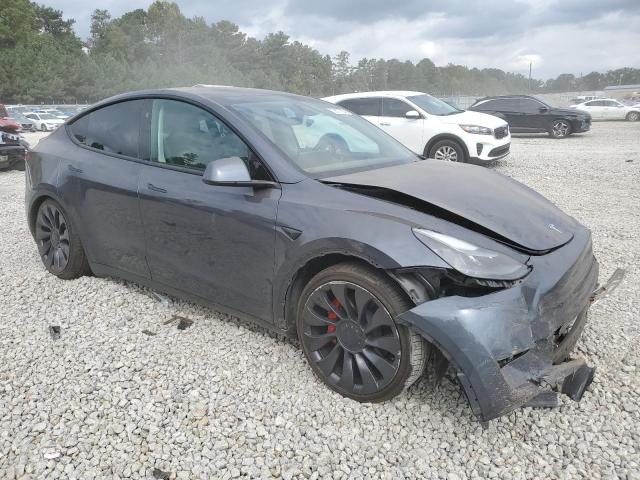 7SAYGDEF4PF829543 - 2023 TESLA MODEL Y GRAY photo 4