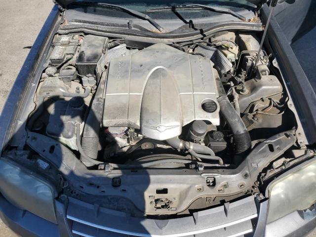 1C3AN65L65X035656 - 2005 CHRYSLER CROSSFIRE LIMITED GRAY photo 11