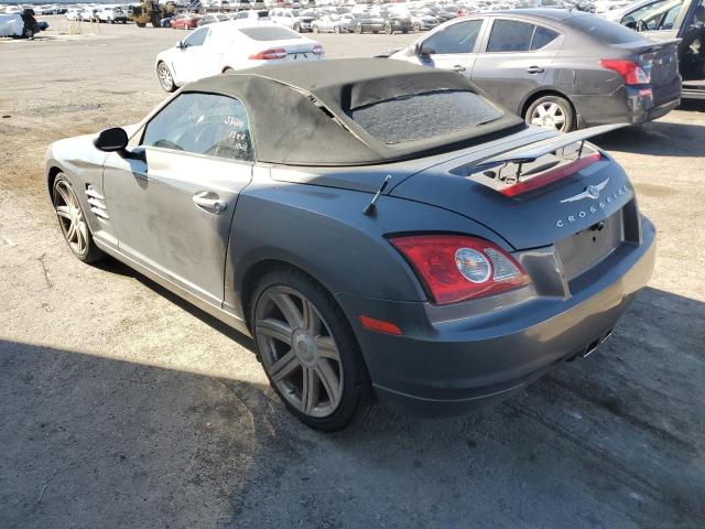 1C3AN65L65X035656 - 2005 CHRYSLER CROSSFIRE LIMITED GRAY photo 2