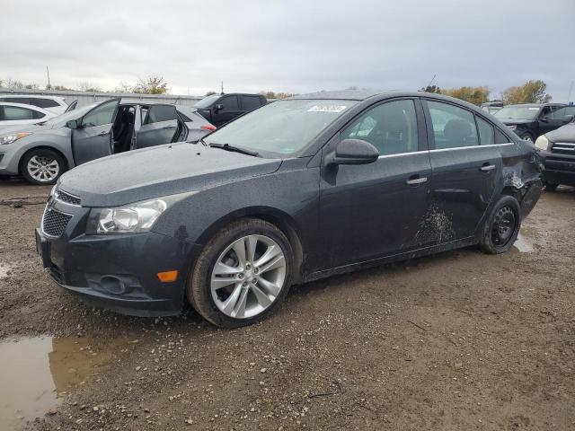 1G1PG5SB8E7270221 - 2014 CHEVROLET CRUZE LTZ BLACK photo 1