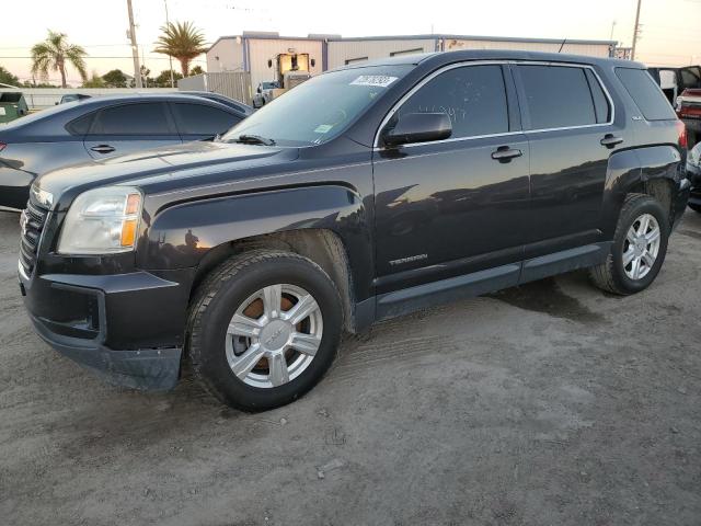 2GKALMEK0G6248610 - 2016 GMC TERRAIN SLE BLACK photo 1