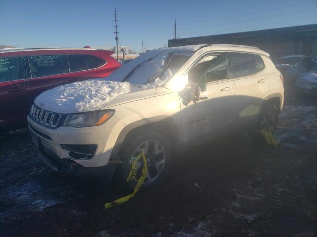 3C4NJDCB2KT816852 - 2019 JEEP COMPASS LIMITED WHITE photo 1