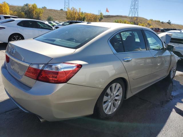 1HGCR2F88EA237639 - 2014 HONDA ACCORD EXL GOLD photo 3