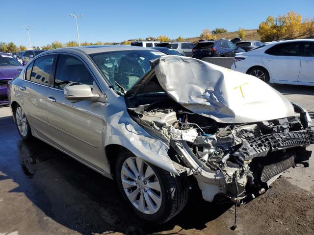 1HGCR2F88EA237639 - 2014 HONDA ACCORD EXL GOLD photo 4