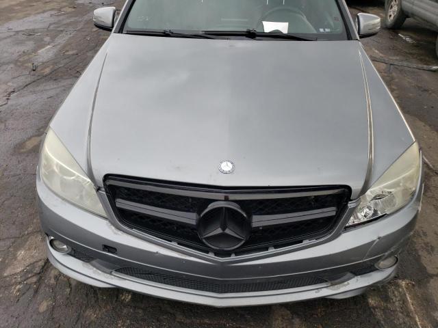 WDDGF8BB1AR127613 - 2010 MERCEDES-BENZ C 300 4MATIC GRAY photo 11