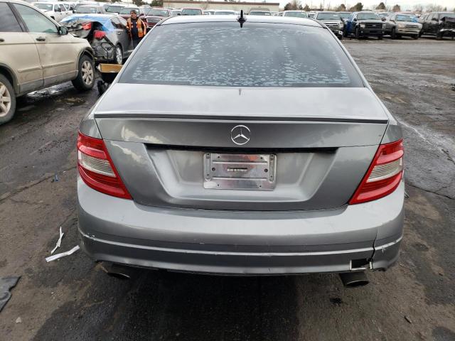 WDDGF8BB1AR127613 - 2010 MERCEDES-BENZ C 300 4MATIC GRAY photo 6