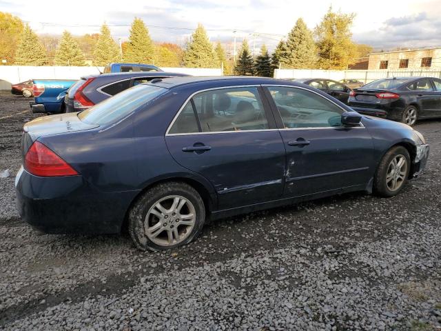 1HGCM56787A028444 - 2007 HONDA ACCORD EX BLUE photo 3