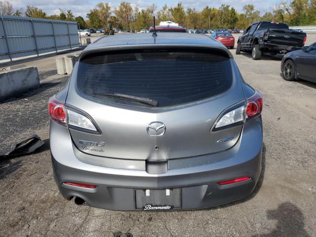 JM1BL1L79C1576361 - 2012 MAZDA 3 I GRAY photo 6